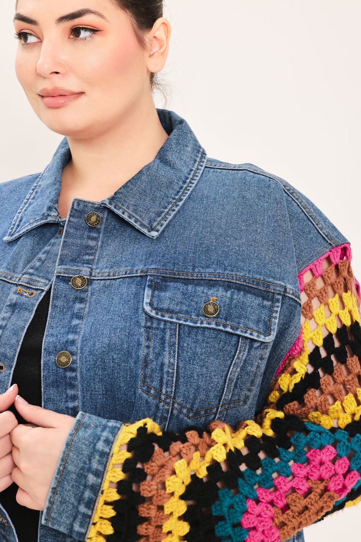Festival Weave Denim Jacket