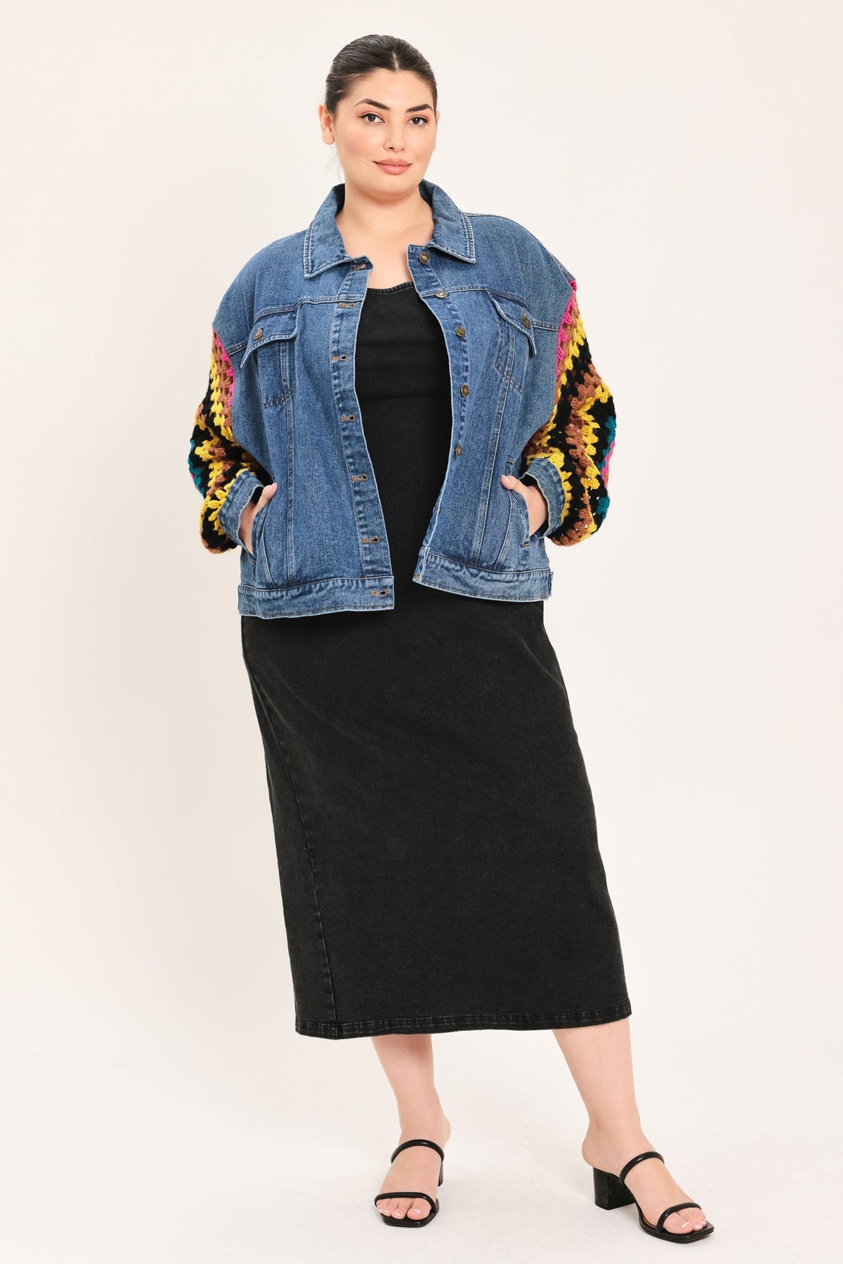 Festival Weave Denim Jacket