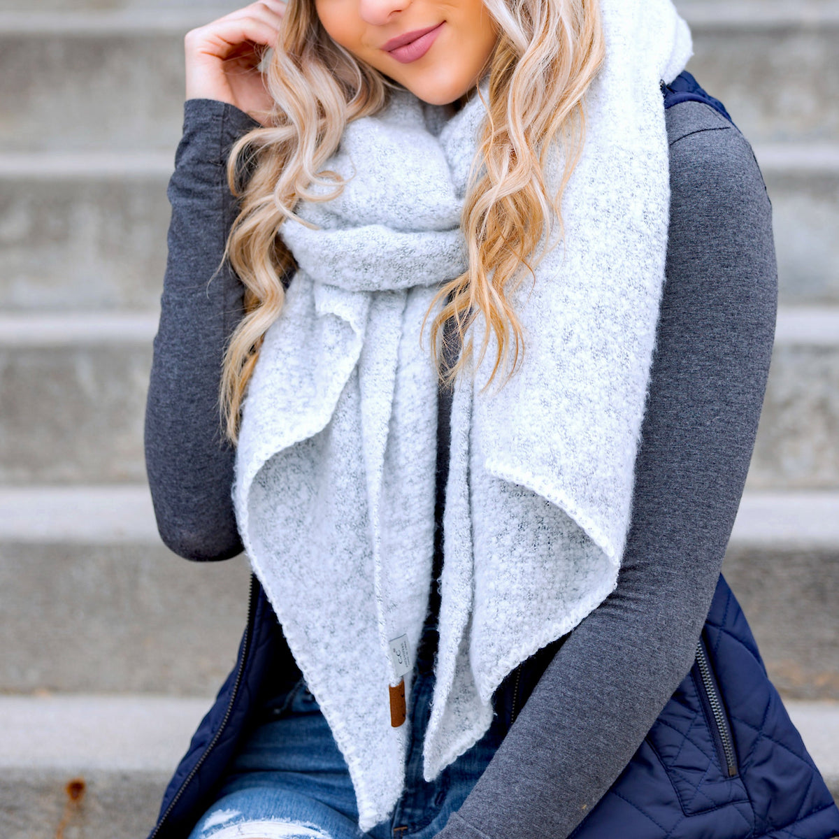 C.C Draped Scarf