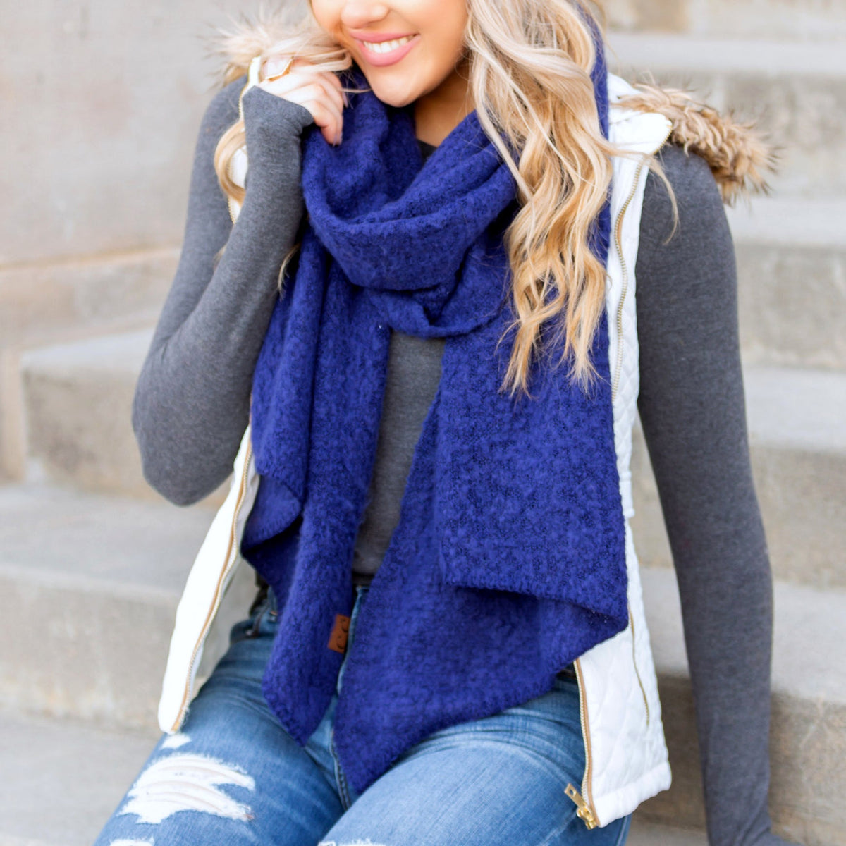 C.C Draped Scarf