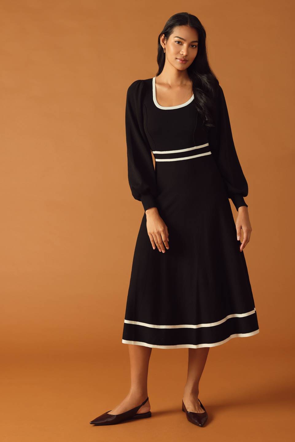Cedar Line Sweater Midi Dress