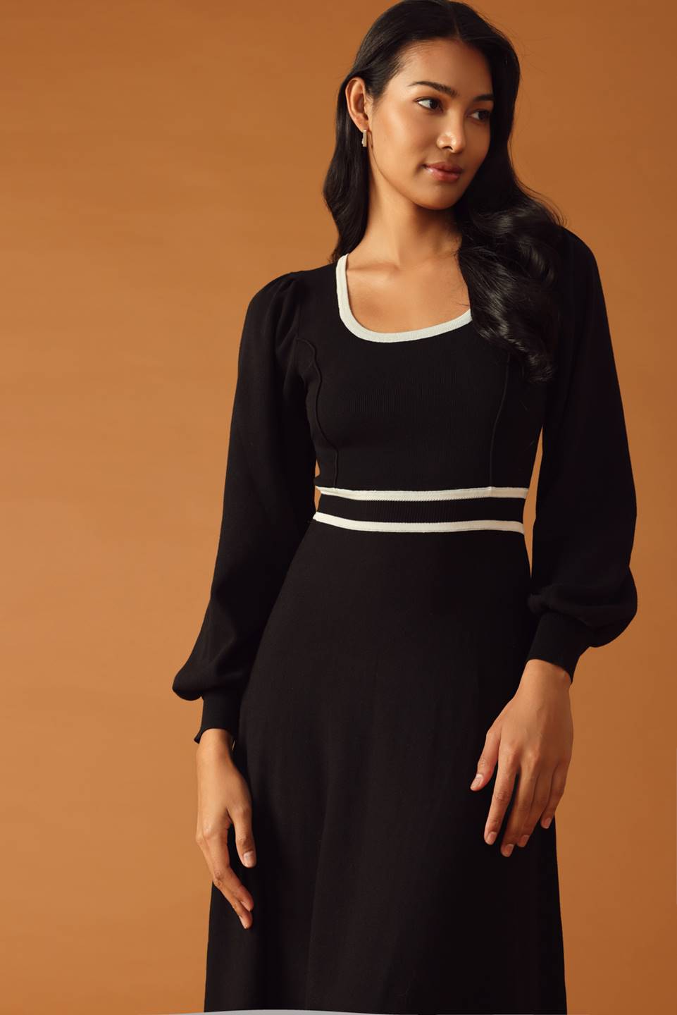 Cedar Line Sweater Midi Dress