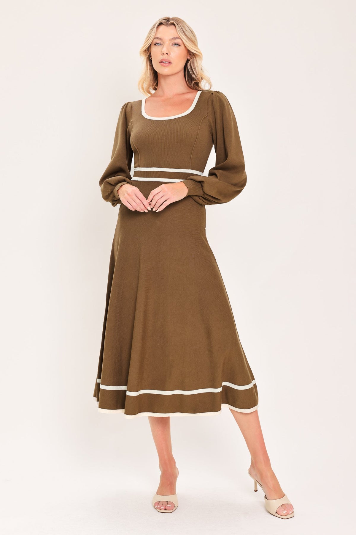 Cedar Line Sweater Midi Dress