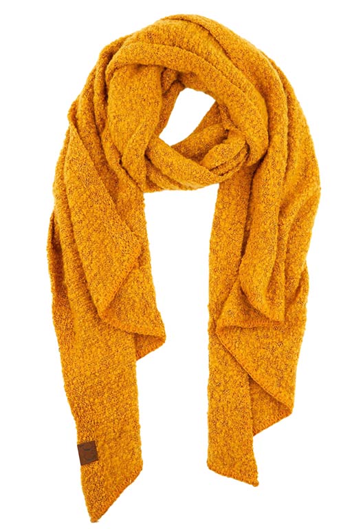 C.C Bias Cut Whipstitch Scarf