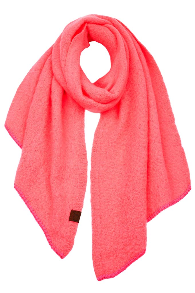 C.C Bias Cut Whipstitch Scarf
