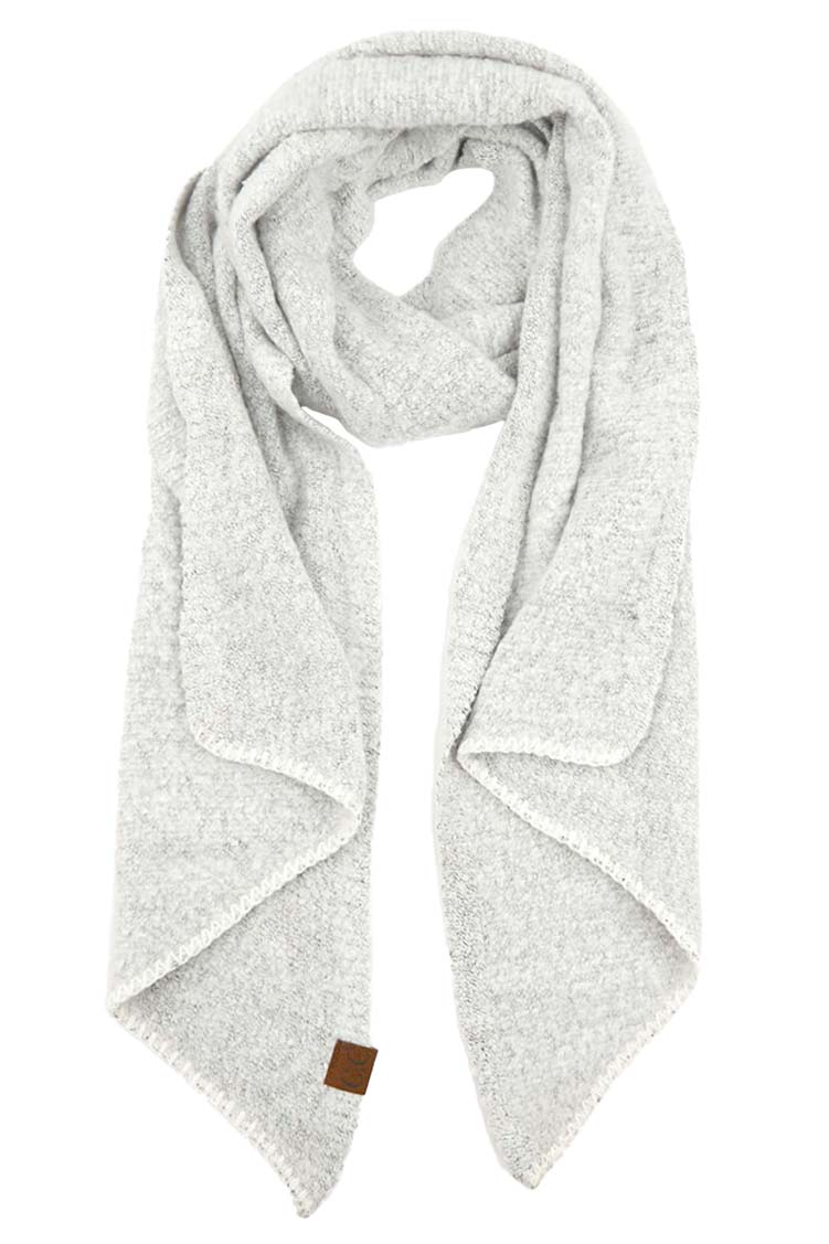 C.C Bias Cut Whipstitch Scarf