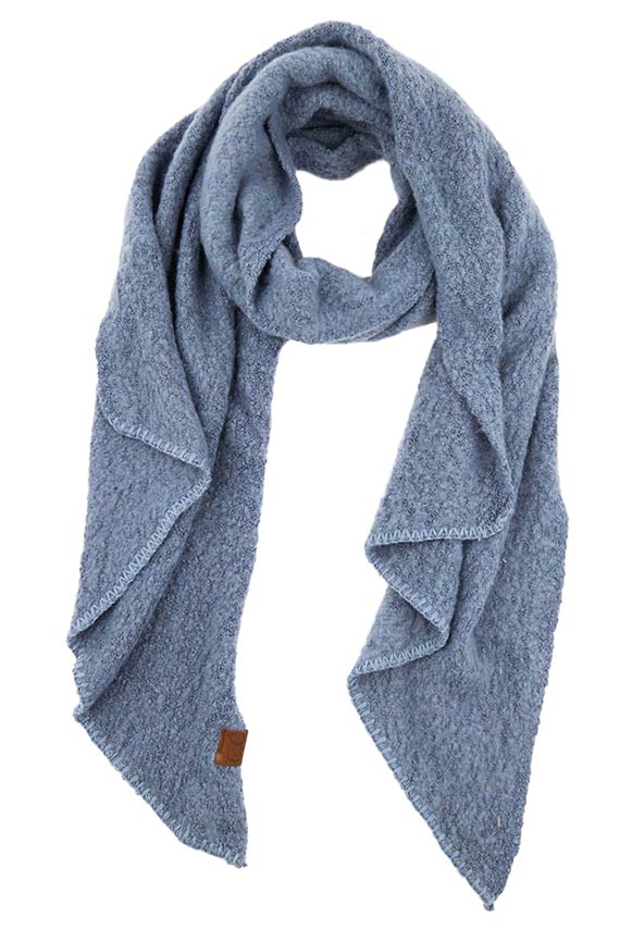 C.C Bias Cut Whipstitch Scarf