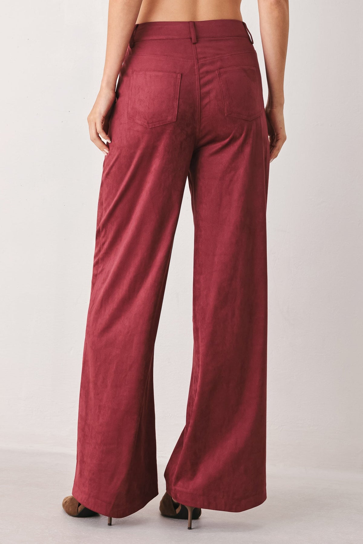 Midnight Mesa Faux Suede Pants