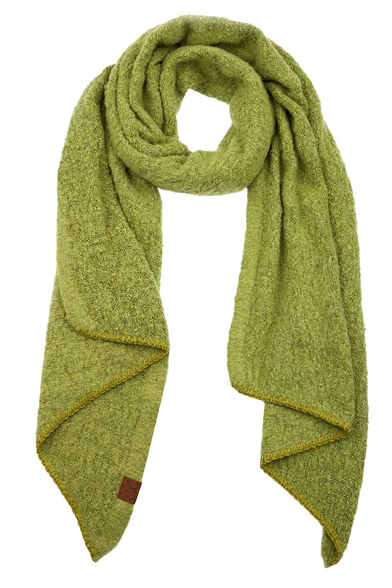 C.C Bias Cut Whipstitch Scarf