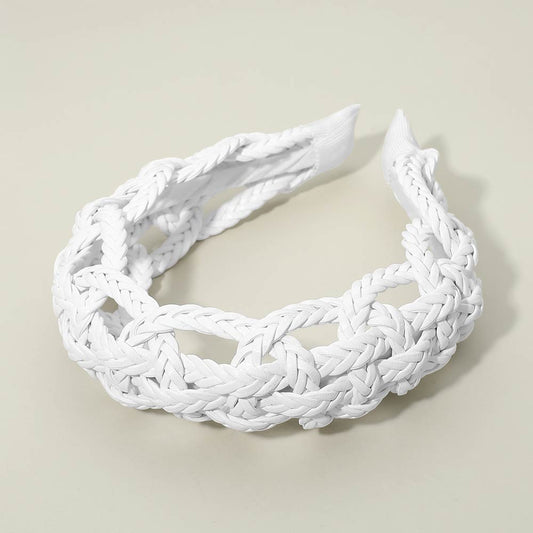 Wide Braided Headband