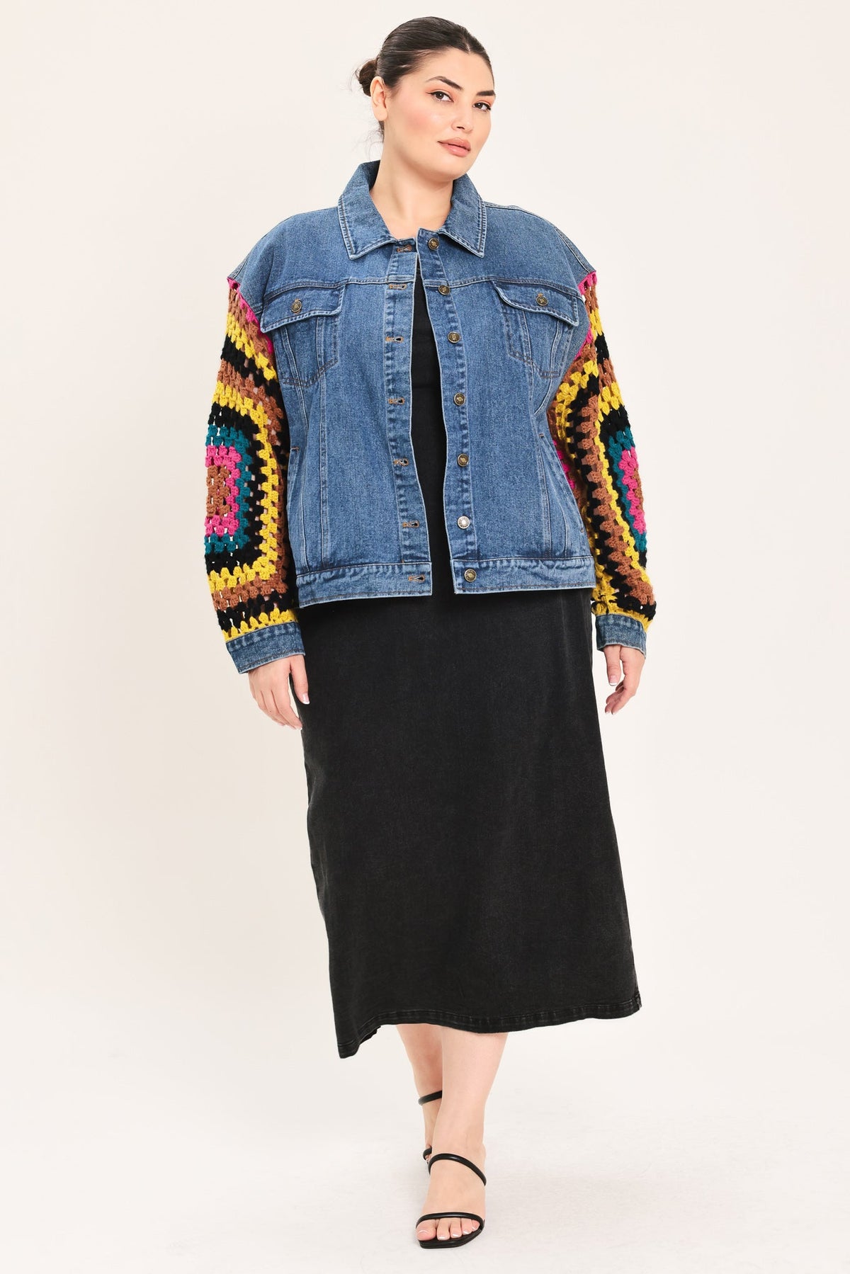 Festival Weave Denim Jacket