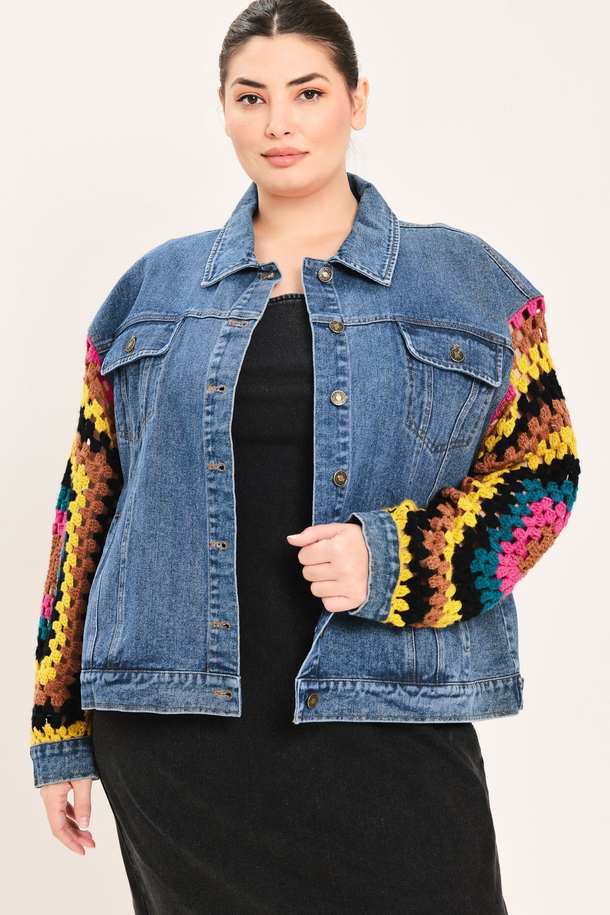 Festival Weave Denim Jacket