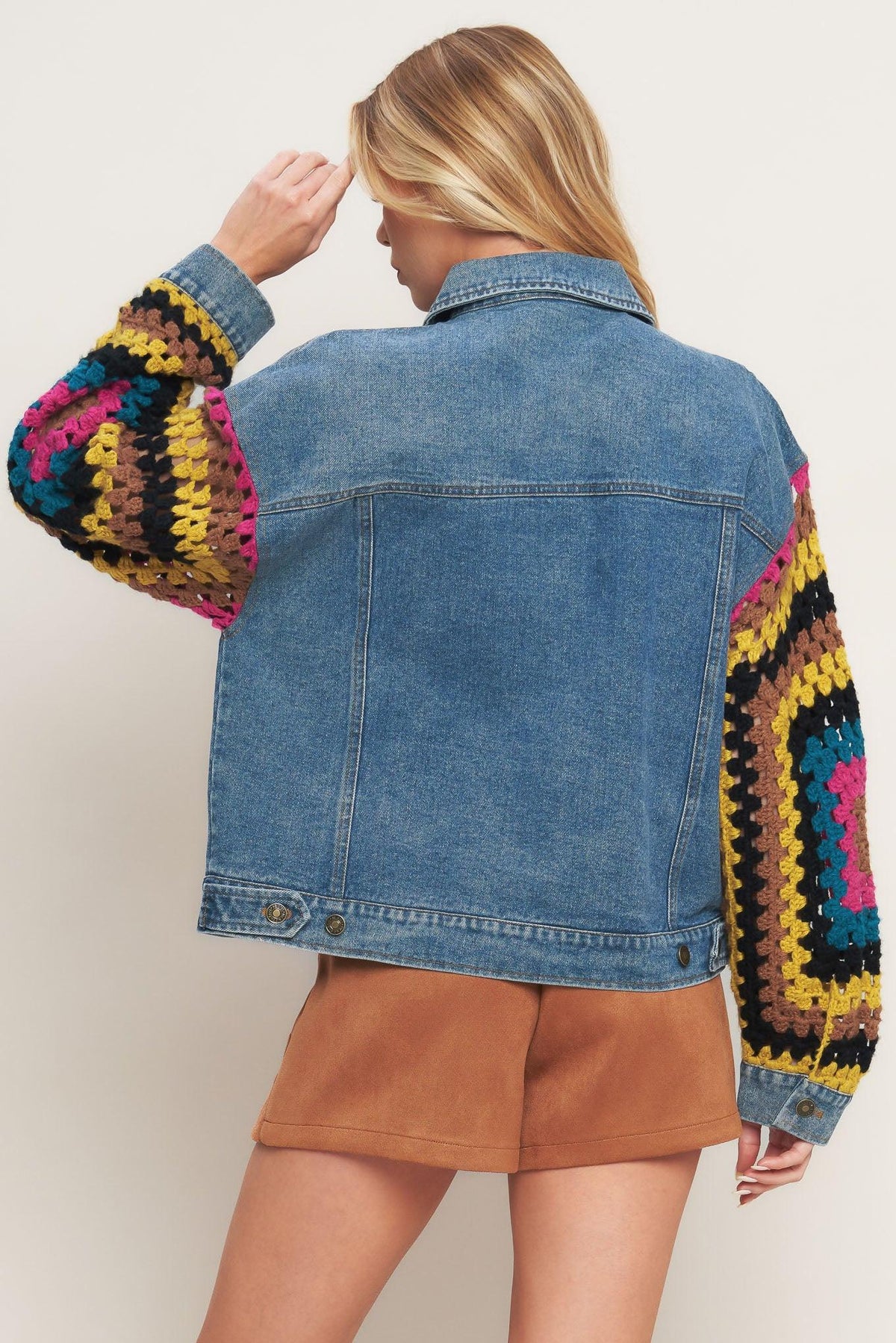 Festival Weave Denim Jacket