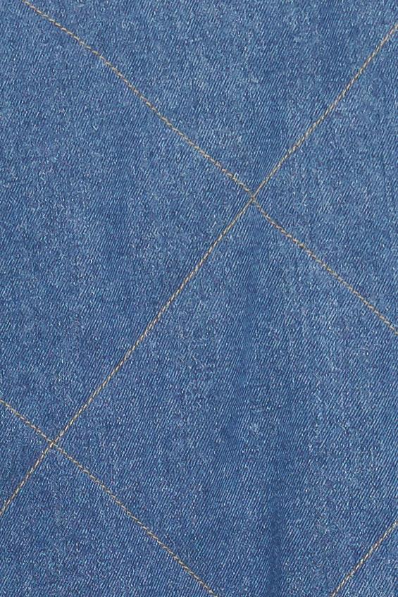 Quilted Denim Jacket