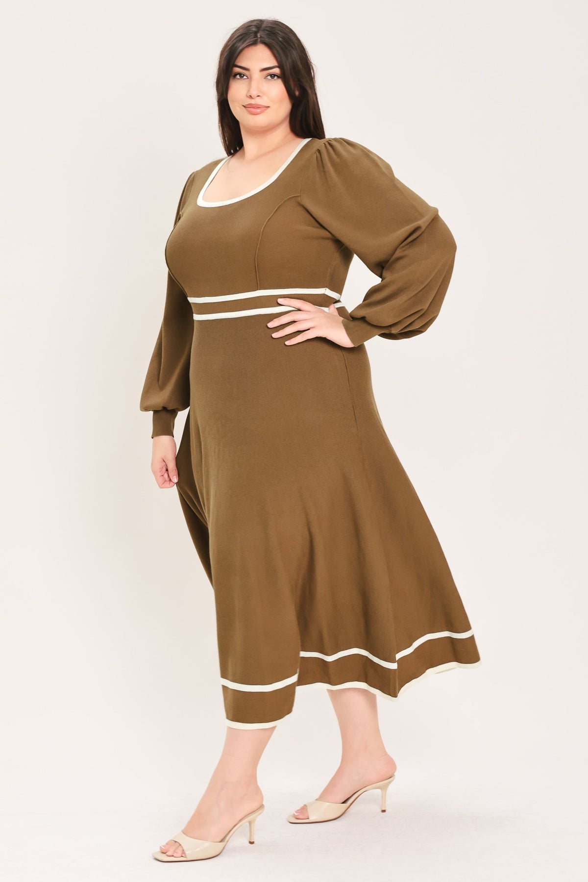 Cedar Line Sweater Midi Dress