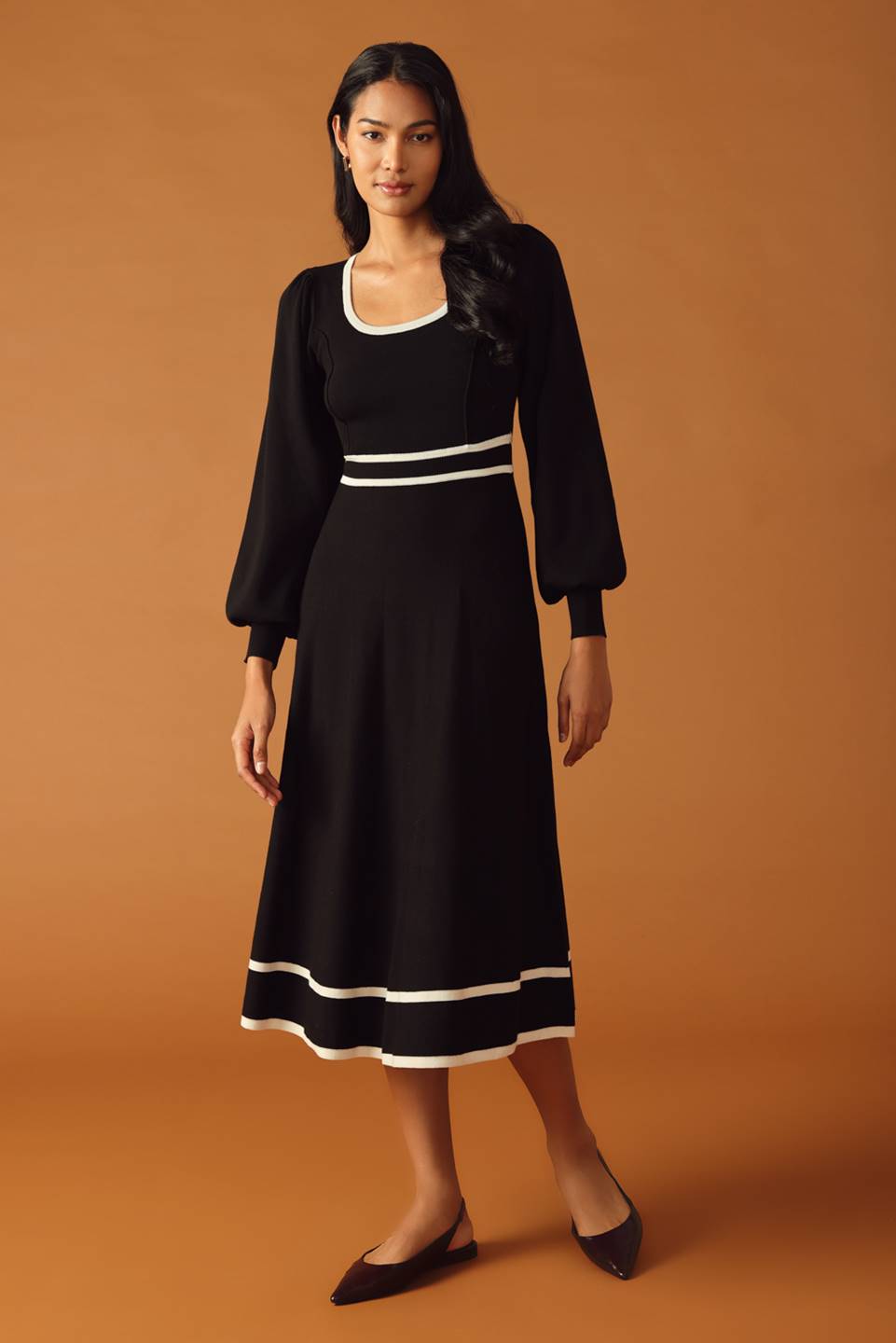 Cedar Line Sweater Midi Dress